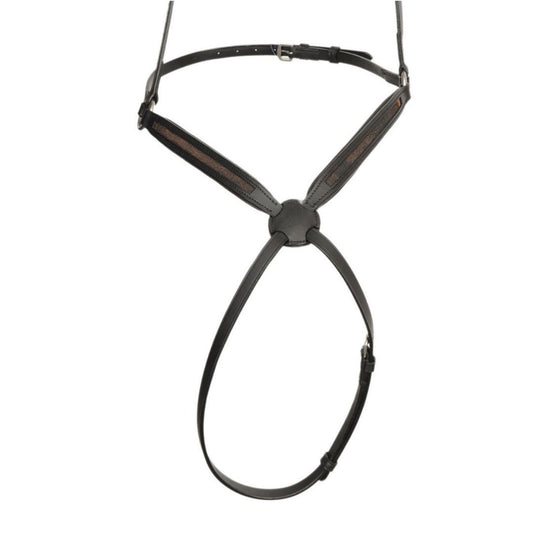 SIE Custom Empty channel Figure 8 / grackle leather nosebands 8 mm