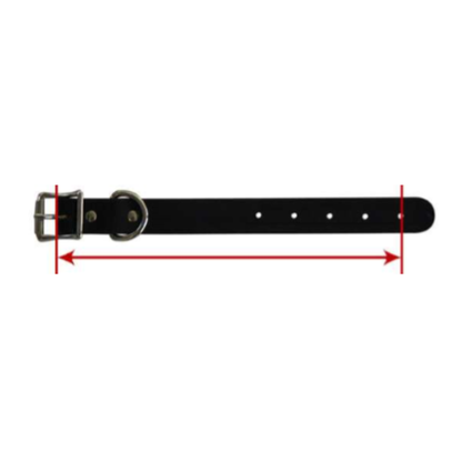 Genuine Leather Polo Dog Collar Handwoven Thread Embroidered