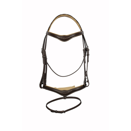 Padded Fancy Stitch Jump Bridle