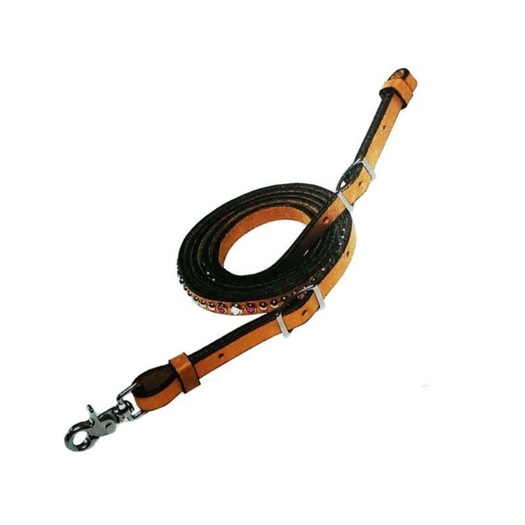 Weaver Leather Crystal Sensation Barrel Reins