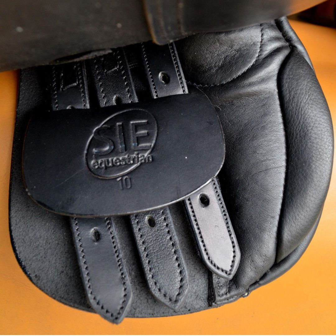 English Jumping LEATHER SADDLE for KIDS- 10