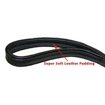 Padded Designer Dog Leash With Diamond Crystals