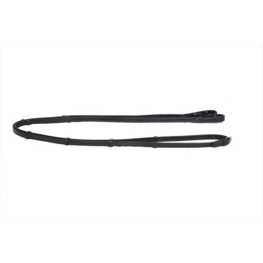 Qty. 2 Empty channel leather reins  all colors and size braided  4 mm