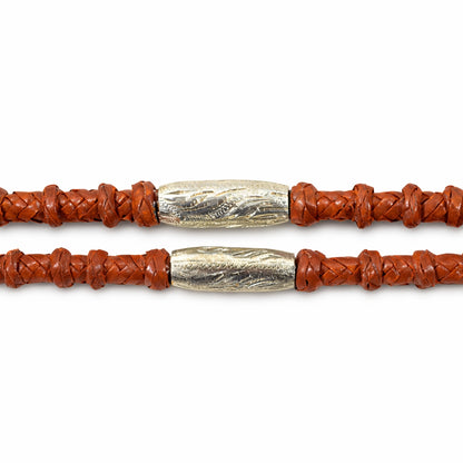 SIE Premium Genuine Leather Romal Reins – Hand Braided Romal with Popper End