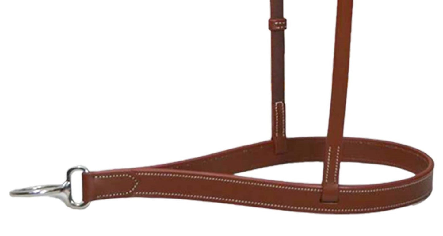 Double stitched Leather Noseband