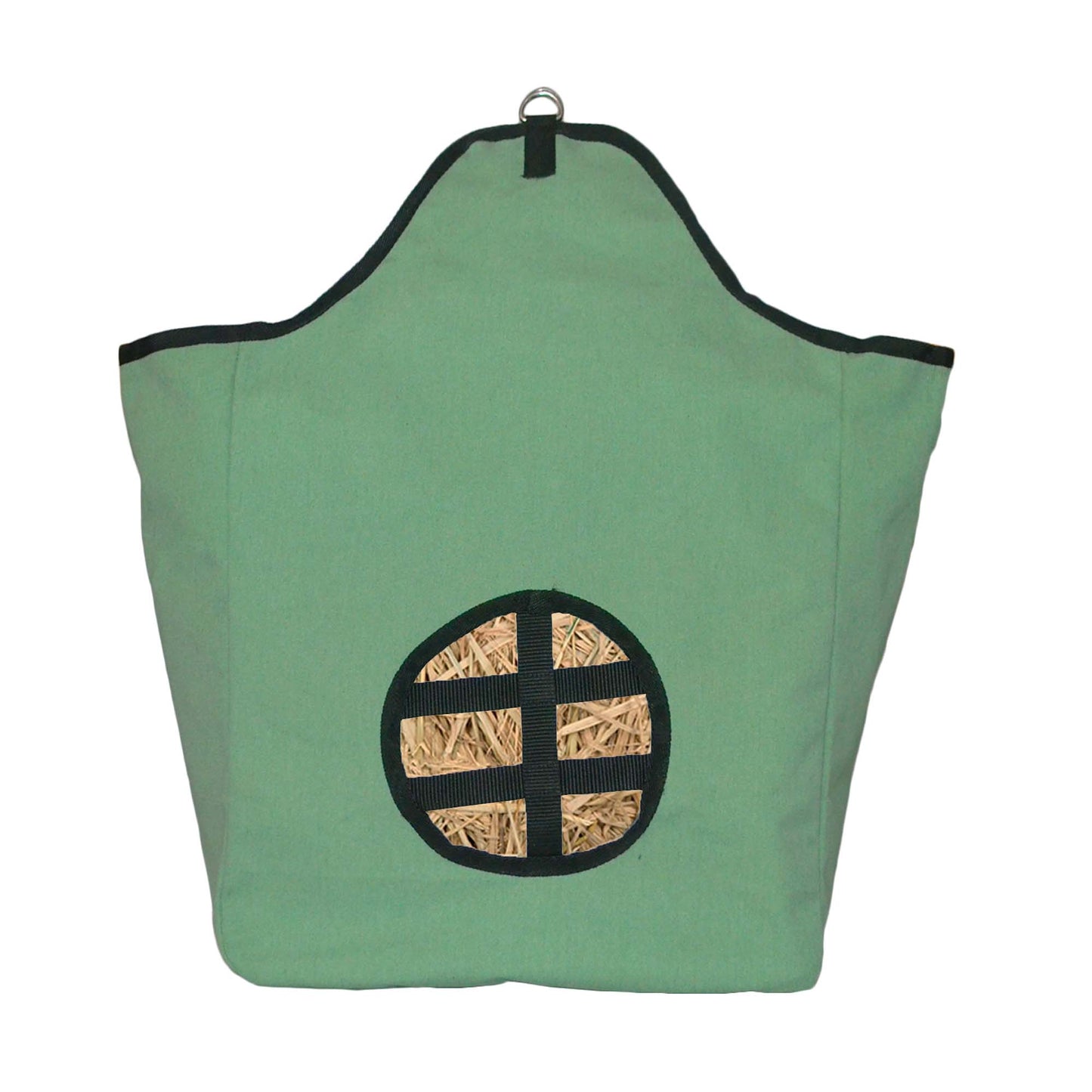 Lot of 20 Horse Hay Bags with D Rings in Navy Blue