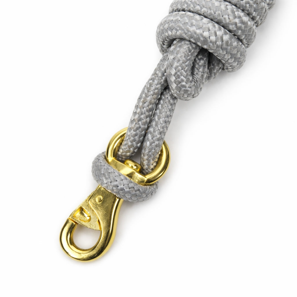 SIE Equestrian Braided Nylon Lead Rope with Bull Snap (Set of 2)