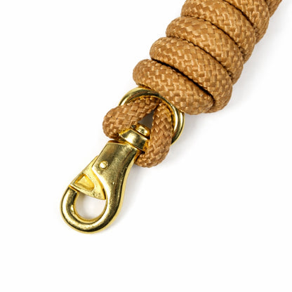 SIE Equestrian Braided Nylon Lead Rope with Bull Snap (Set of 2)