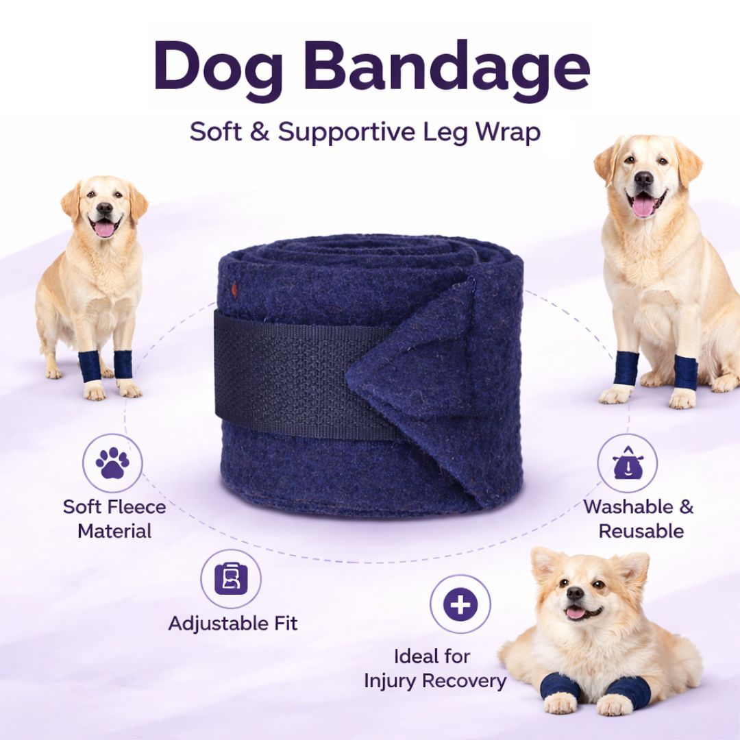 SIE EQUESTRIAN Premium Dog Leg Wrap – Secure & Comfortable