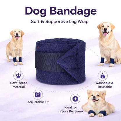 SIE EQUESTRIAN Premium Dog Leg Wrap – Secure & Comfortable
