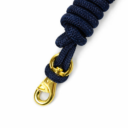 SIE Equestrian Braided Nylon Lead Rope with Bull Snap (Set of 2)