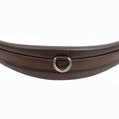 Chafeless Leather Horse Girth – Soft Tanned, Roller Buckles
