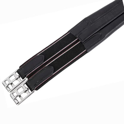 Chafeless Leather Horse Girth – Soft Tanned, Roller Buckles