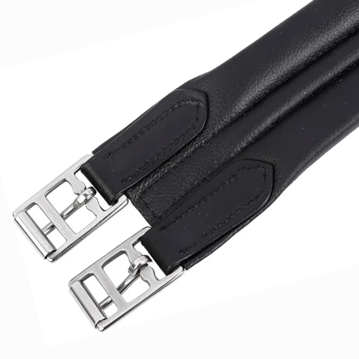 Chafeless Leather Horse Girth – Soft Tanned, Roller Buckles