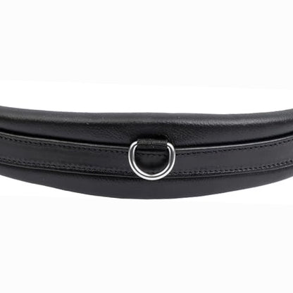 Chafeless Leather Horse Girth – Soft Tanned, Roller Buckles