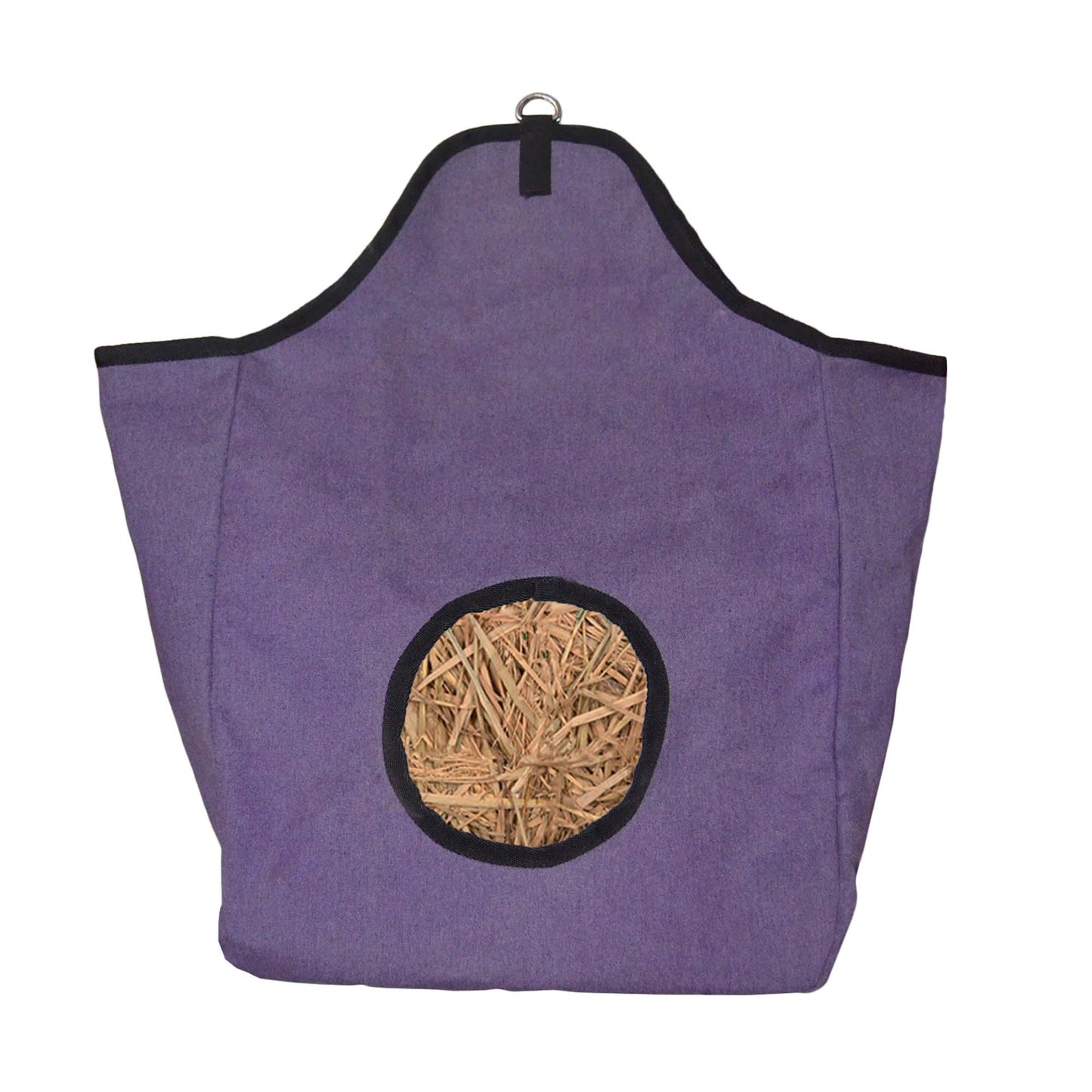 Lot of 20 Horse Hay Bags with D Rings in Navy Blue