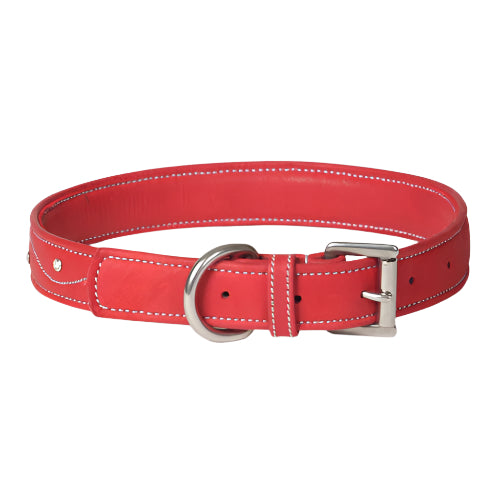 Soft Napa Leather Dog Collar Swarovski