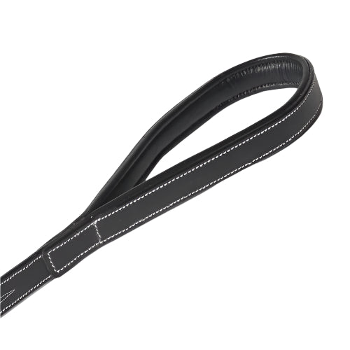 Stitched Leather Padded Designer Dog Leash