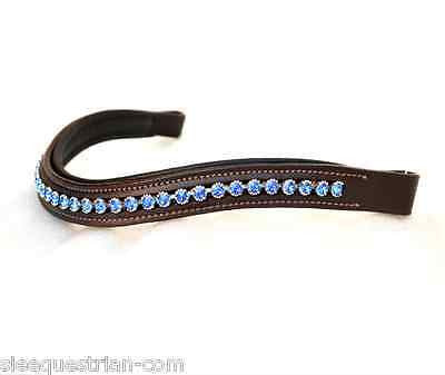 Lot of 10 Swarovski Studded U Shape Browbands for Bridles