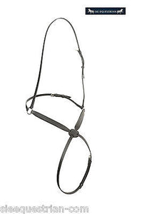 SIE Qty. 3 Empty channel Figure 8 / grackle leather nosebands 8 mm SALE PRICE