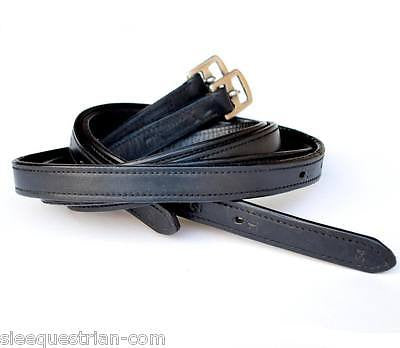 SIE Equestrian Reinforced Super soft Stirrup Leathers 1'' x 62''