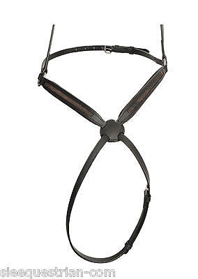 SIE 3 Empty channel Figure 8 / grackle leather noseband - all sizes colors 8 mm
