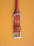 Rolled Leather Dog Collars