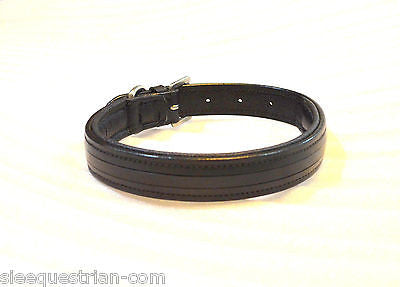 Lot of Qty. 30 Custom Made Empty Channel Leather Dog Collars - Auction