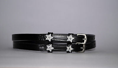 Qty. 2 Pair SIE STAR Spur Straps - English Leather Spur Straps