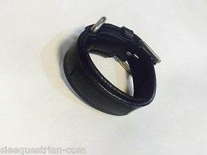 Wrist Leather Bracelet Empty Channel 8 mm  Padded Customized