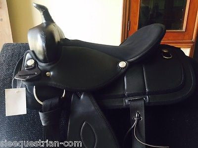 Western synthetic saddle