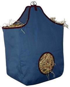 Lot of 20 Horse Hay Bags with D Rings in Navy Blue