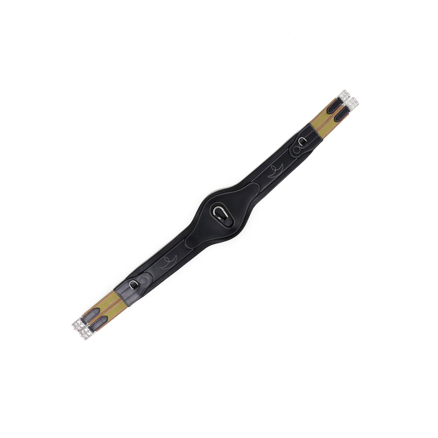 Anatomic Snap Overlay  Leather Girth from SIE Fancy