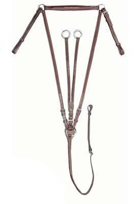 Weaver English Breastplate with Running Attachment