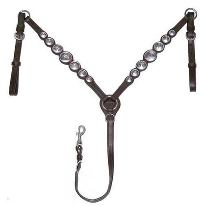 Silver Concho Breast Collar Closeout