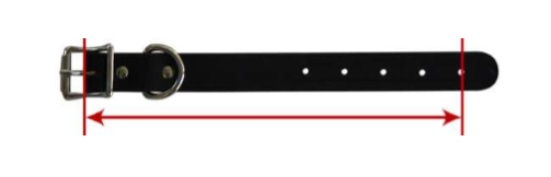 Polo Leather Thread Dog Collar
