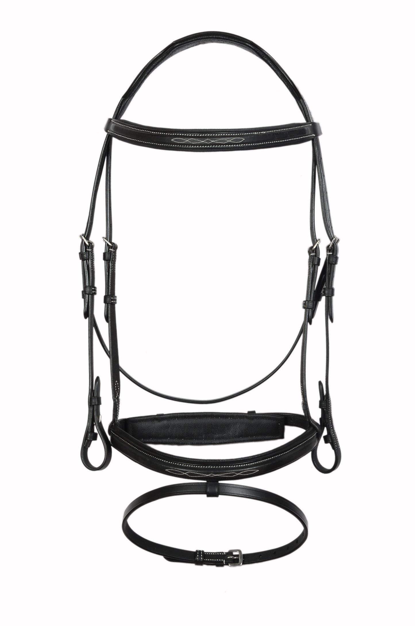 Padded Fancy Stitch Jump Bridle