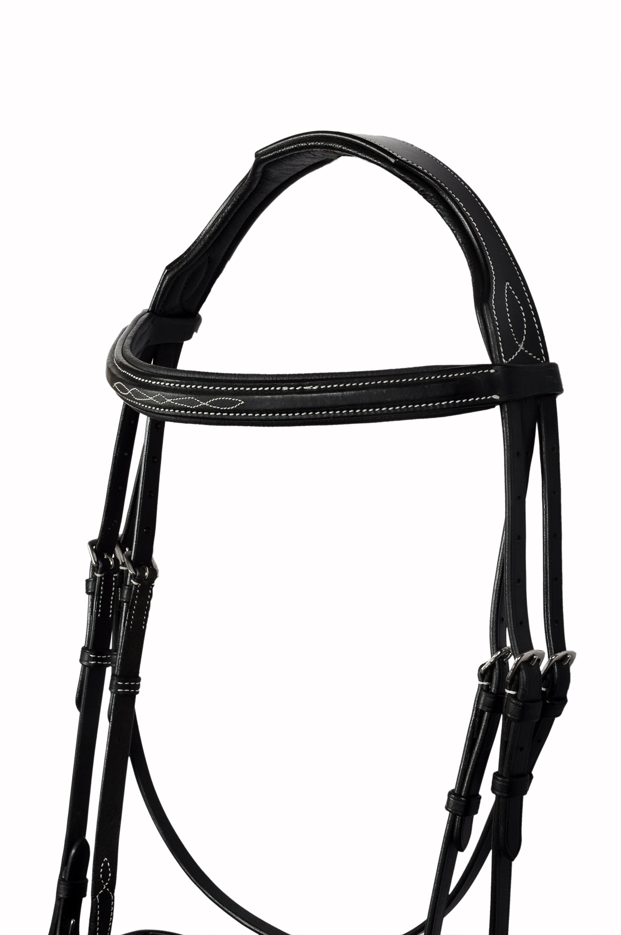 Padded Fancy Stitch Jump Bridle