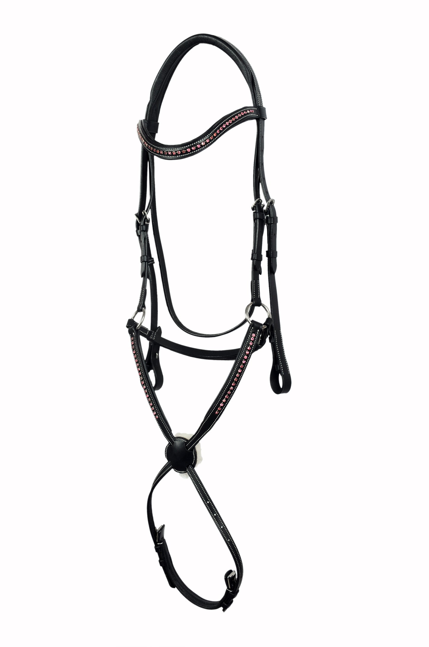 Leather Padded Bridle with SWAROVSKI Elements