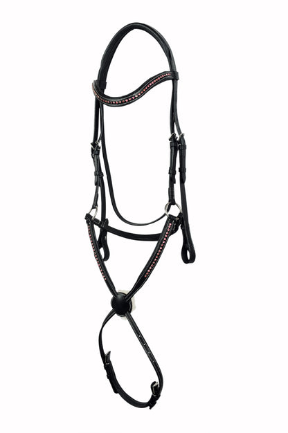 Leather Padded Bridle with SWAROVSKI Elements