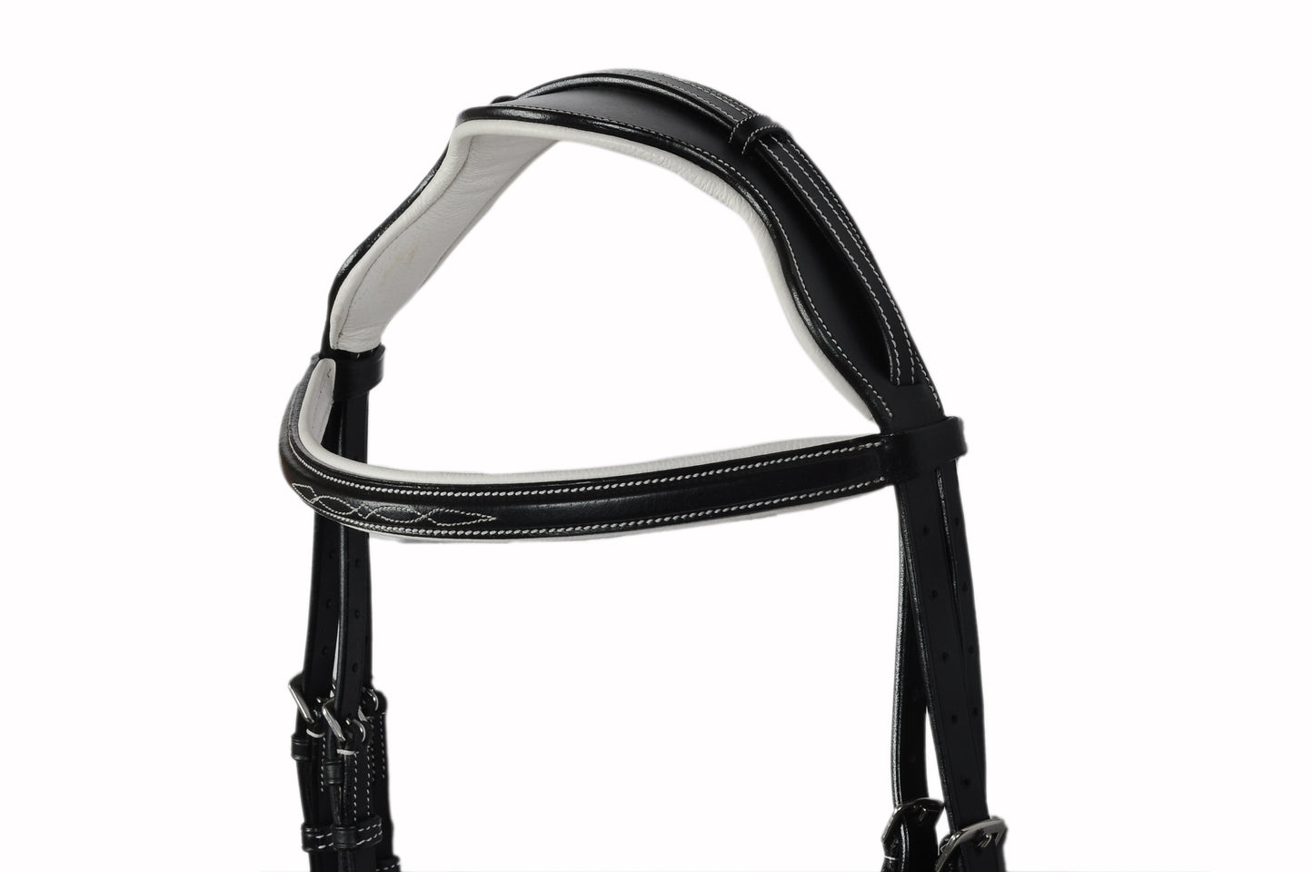 Padded Fancy Stitch Jump Bridle