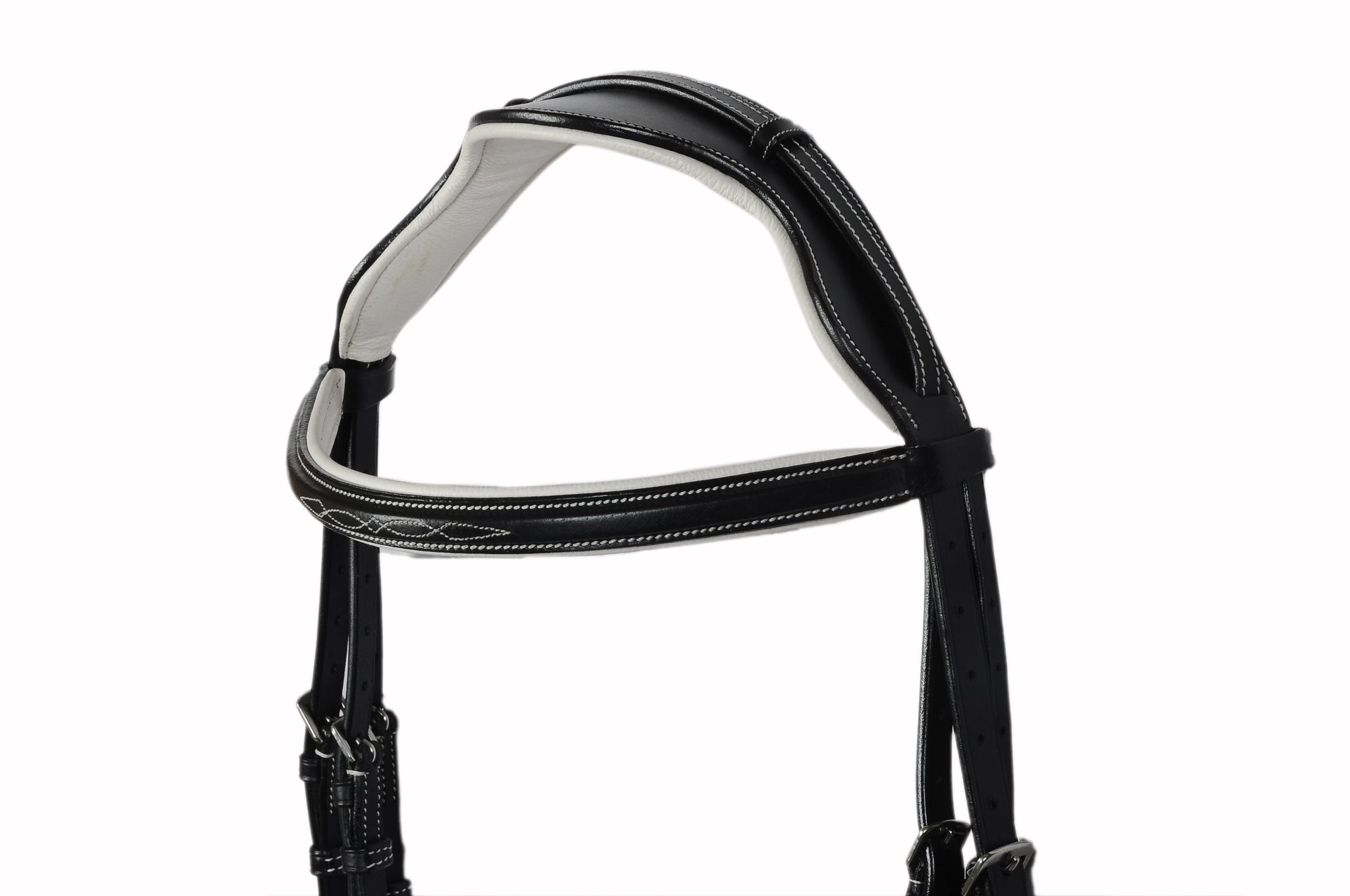 Padded Fancy Stitch Jump Bridle