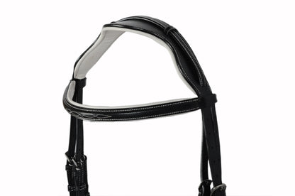 Padded Fancy Stitch Jump Bridle