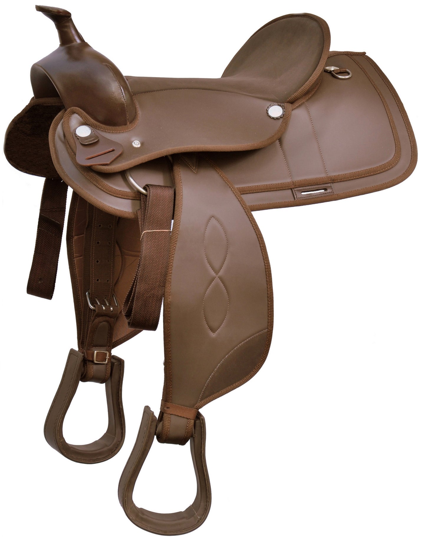 Western synthetic saddle