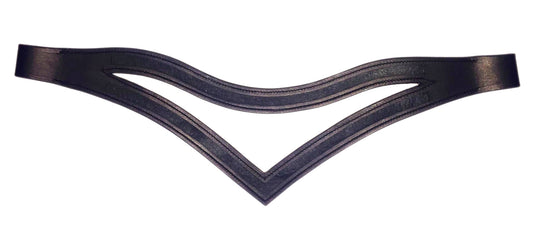 Double Empty channel browbands - U and V / Padded / Unpadded