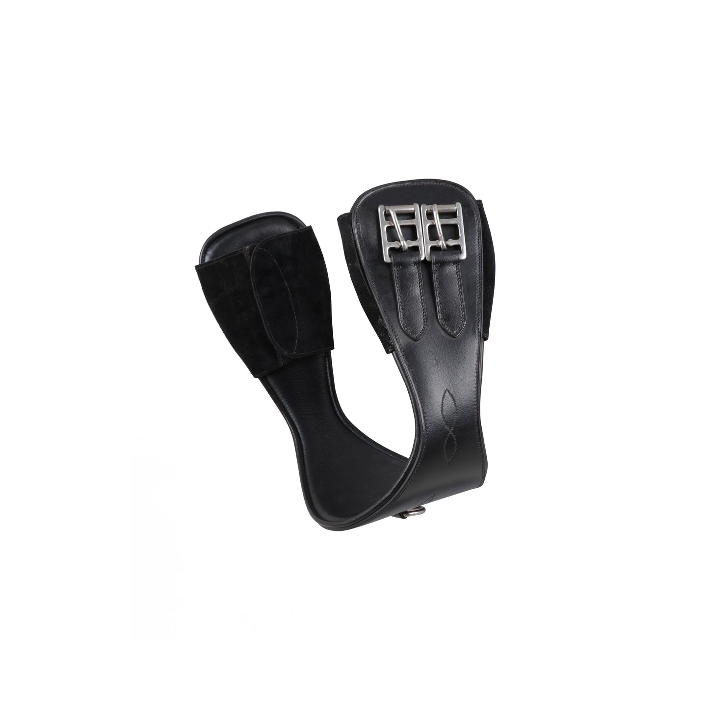 Dressage Leather Girth with cover flap SIE