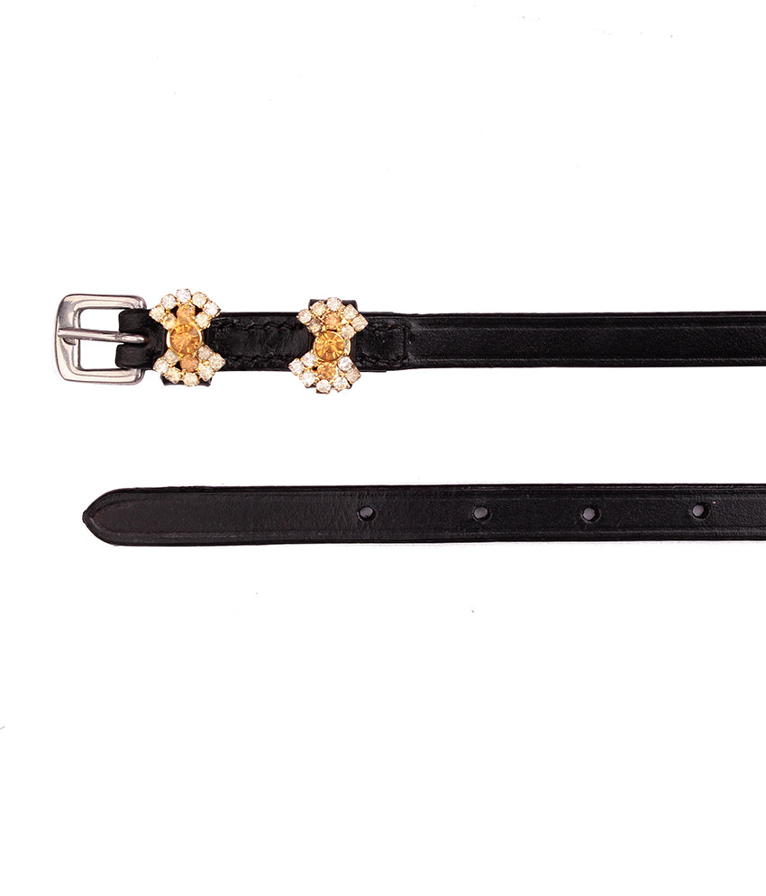 Broche Crystal Spur Straps