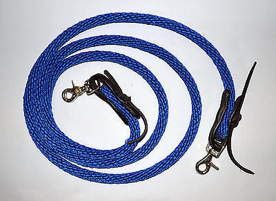 SIE LOT OF 28 - Nylon poly barrel reins 7ft 6 inches