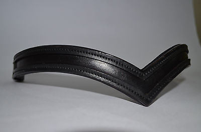 (Qty. 7) SIE - Any Shape Customized Empty Channel Leather Browbands for Bridles