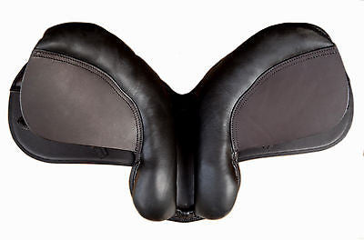 English Jumping Leather Horse Pony Saddle 10'' and 12'' for Kids